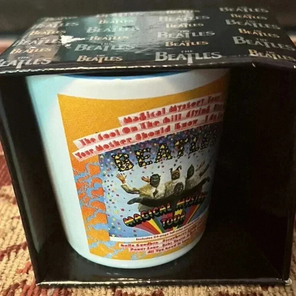 NEW The Beatles Magical Mystery Tour 12oz Ceramic Mug